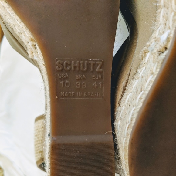 MOVING SALE! SCHULTZ EUC Espadrille Tie Up Wedges ☀️🌺👒